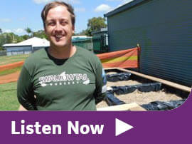 Nathan Freney at Coolum Common Community Garden Project